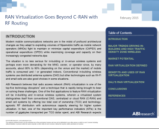RAN Virtualization Goes Beyond C-RAN with RF Routing